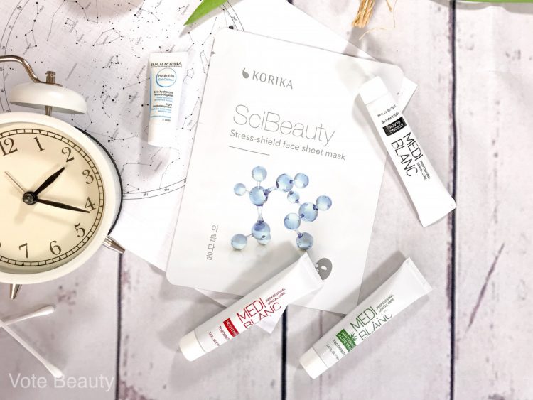 korika-sheetmask-bioderma-hydrabiocream-mediblanc-toothpaste