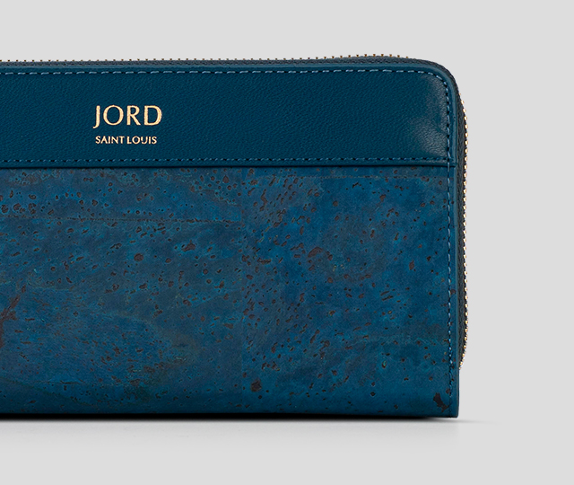 Sustainable Fashion with Jord New Vegan Handbags: Suberhide Wallet